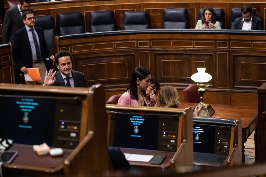 FOTOGRAFÍA. MADRID (ESPAÑA), 28.04.2022. Arrimadas, Comisión de Secretos de Estados. Ñ Pueblo (1)
