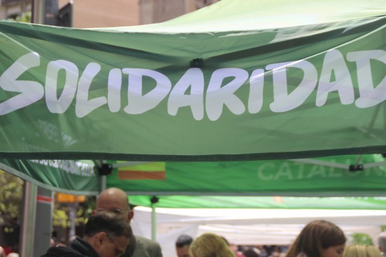 El sindicato Solidaridad y VOX convocan una marcha en Barcelona el 1 de mayo