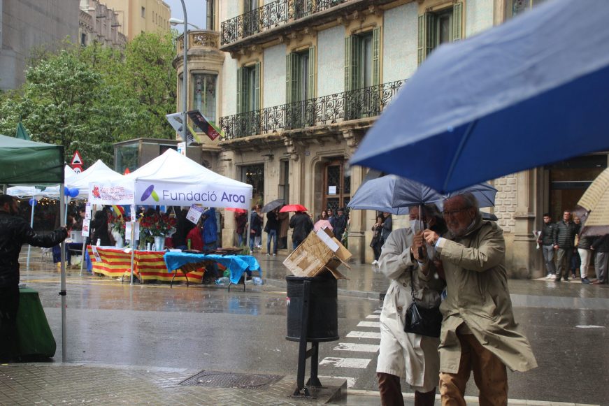 FOTOGRAFÍA. RAMBLA DE BARCELONA (CIUDAD DE BARCELONA) Y PARC FORUM DE SAN ADRIÁN DE BESÓS (BARCELONA) ESPAÑA, 23.04.2022. Diada de Sant Jordi de Cataluña 2022. Ñ Pueblo (72)