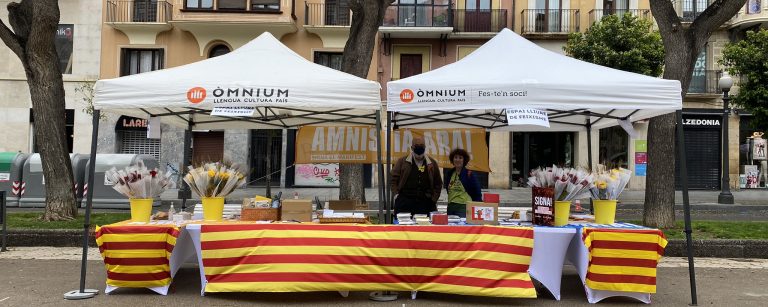 Tarragona y la «Diada» de Sant Jordi, secuestrada por el independentismo