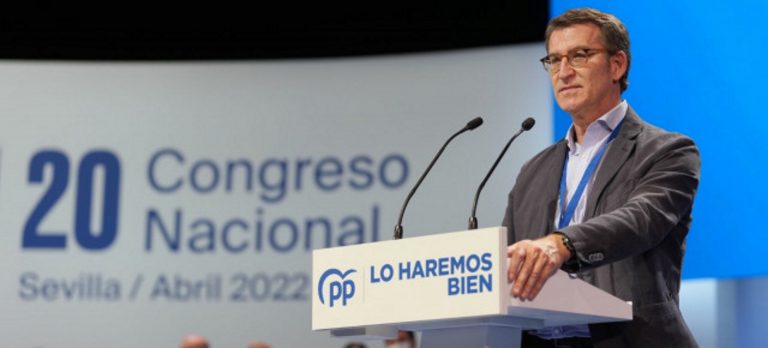XX Congreso del PP | El globalista y nacionalista gallego Alberto Núñez Feijóo rescata su «inmenso orgullo» popular