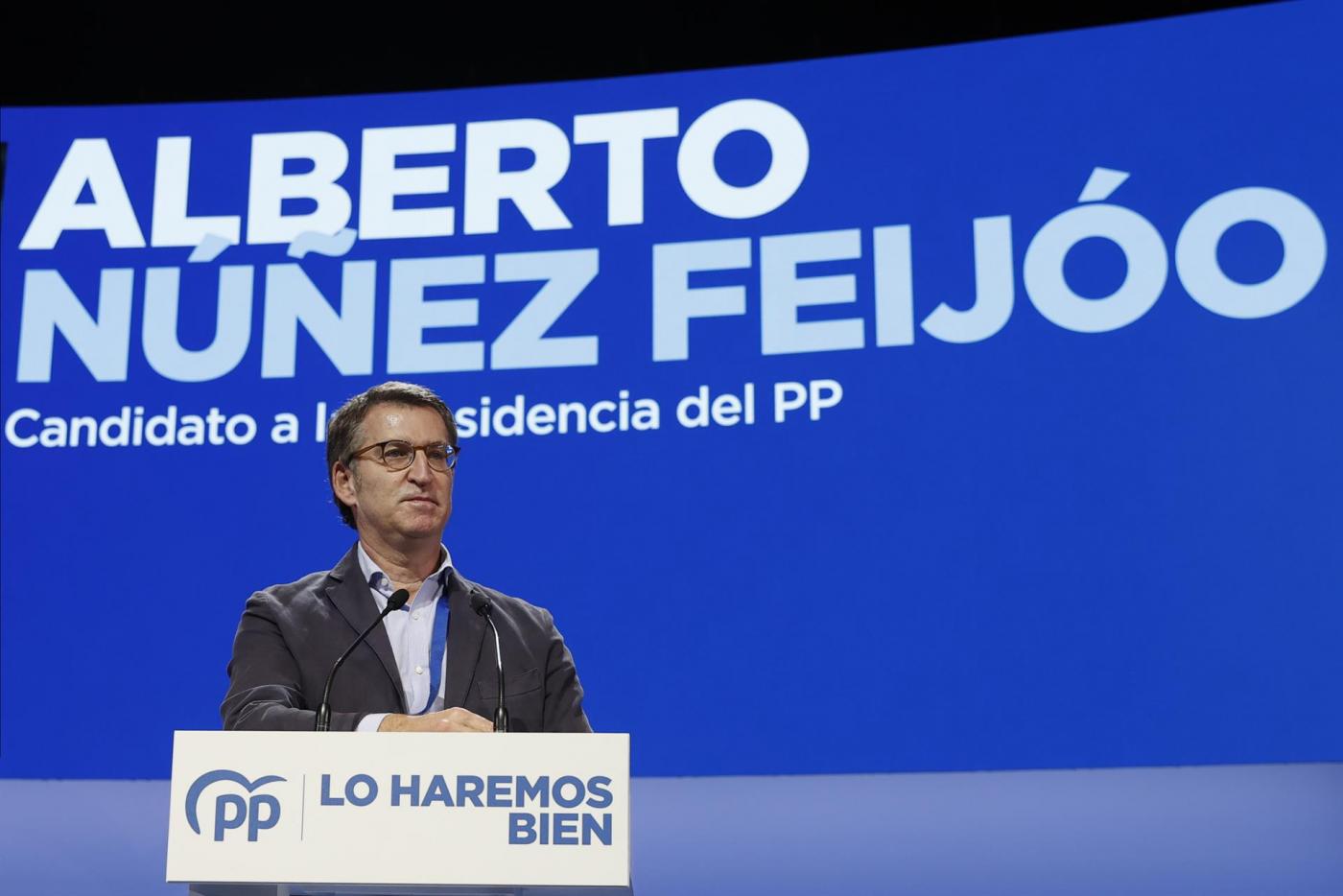 FOTOGRAFÍA. SEVILLA (ESPAÑA), 02.04.2022. Alberto Núñez Feijóo, nuevo presidente del PP nacional. Efe (2)