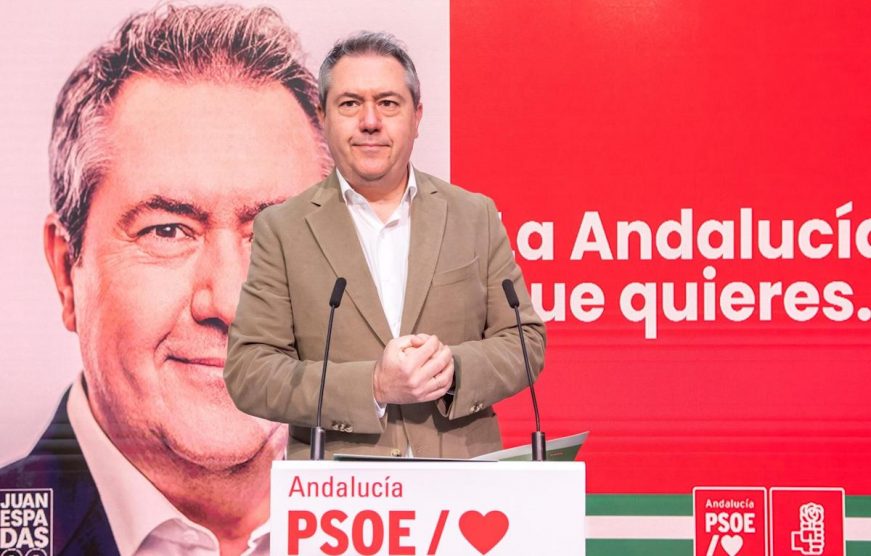 FOTOGRAFÍA. SEVILLA (ESPAÑA), AÑO 2022. El secretario general del PSOE de Andalucía y candidato, Juan Espadas. Efe