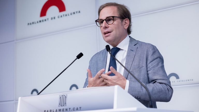 Cataluña| Joan Garriga Doménech: «La imposición lingüística acabará cuando VOX llegue al Gobierno de España»