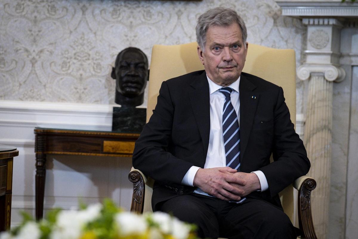 FOTOGRAFÍA. HELSINKI (FINLANDIA), MAYO DE 2022. El presidente de Finlandia, Sauli Niinisto. Ante la invasión mortífera rusa de Ucrania... Efe