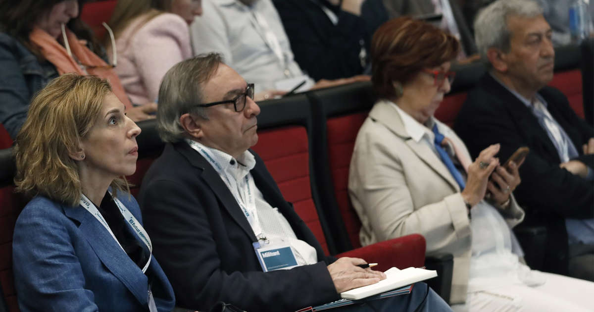 FOTOGRAFÍA. HOSPITALET DE LLOBREGAT (BARCELONA), 06.05.2022. Centrem, la nueva confluencia separatista impulsada por la exconsejera de JxCat Ángels Chacón Feixas. Efe (1)