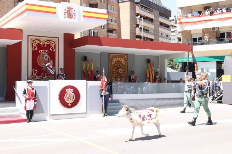 Huesca| Los reyes presiden el acto del Día de las Fuerzas Armadas con la participación de los tres Ejércitos y Guardia Civil