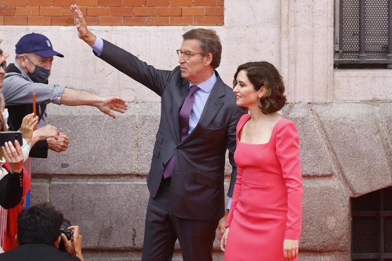 Dos de Mayo| Feijóo finge bueno rollo con Isabel Natividad Díaz Ayuso
