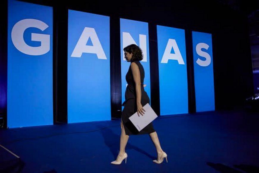 FOTOGRAFÍA. MADRID (ESPAÑA), 20.05.2022. La presidenta de la Comunidad de Madrid, Isabel Natividad Díaz Ayuso. Efe (1)