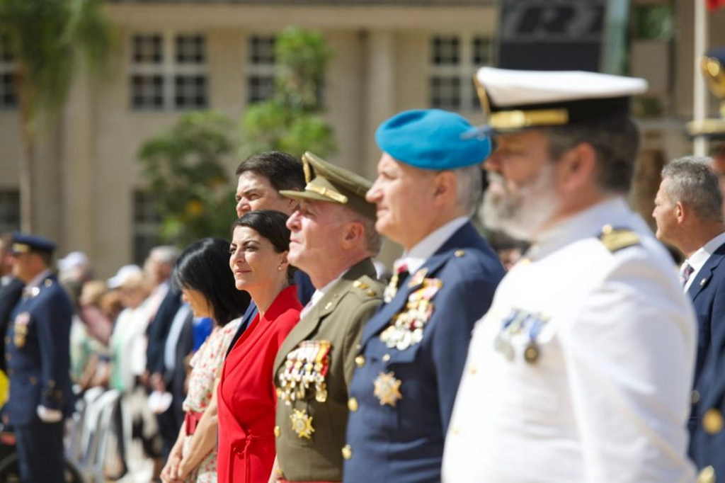 FOTOGRAFÍA. MOTRIL (ESPAÑA), 29.05.2022. La candidata de VOX al 19J Andalucía, Macarena Olona Choclán. Ñ Pueblo