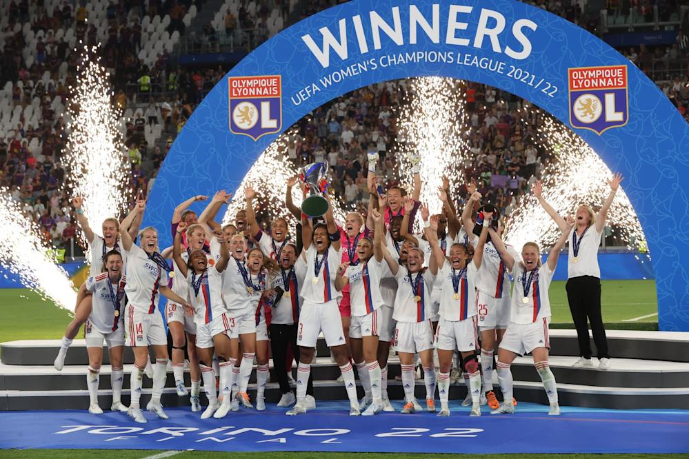 FOTOGRAFÍA. TURÍN (ITALIA), 21.05.2022. El Barcelona cedió su corona de campeón de Europa a su bestia negra, a un Olympique de Lyon . Efe (2)