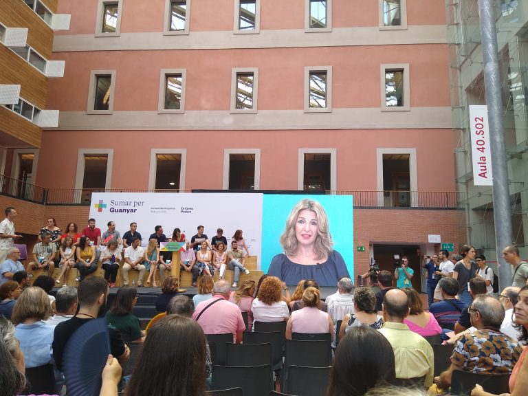 Cataluña| La ultraizquierda (los Comunes) apoyan a Yolanda Díaz Pérez como «futura presidente de Gobierno de España»