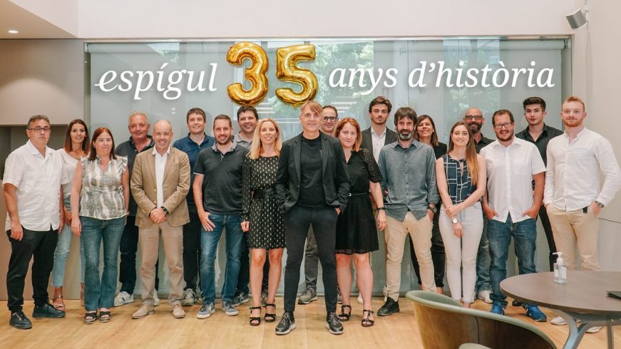 FOTOGRAFÍA. GERONA (ESPAÑA), 13.06.2022. El aniversario llega en un momento en el que el Grupo empresarial, liderado por Pere Espígul, está apostando por su futuro más inmediato. Ñ Pueblo