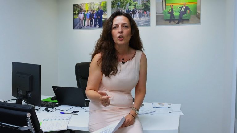 FOTOGRAFÍA. MADRID (ESPAÑA), 16.06.2022. Marta Castro Fuentes, la jefa de la Secretaría Jurídica de VOX, durante la valoración de la imputación de la vicepresidente, portavoz y consejera de Igualdad y Políticas Inclusivas del Gobierno del botánico de la Generalidad Valenciana por el partido separatista valenciano Compromís, Mónica Oltra Jarque, por parte del Tribunal Superior de Justicia de la Comunidad Valenciana. Lasvocesdelpueblo (Ñ Pueblo)