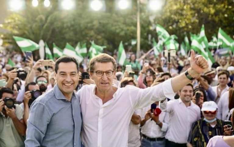 Elecciones Andalucía| Otra encuesta manipulada le da al PP un margen de error de hasta 7 escaños (45 y 52) y al resto solo 3