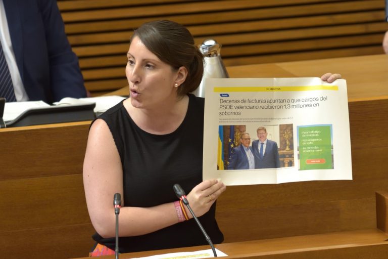 Comunidad Valenciana| Vega (VOX) a Puig: «Hablar del PSOE es hablar de 140 años de corrupción y mentiras»