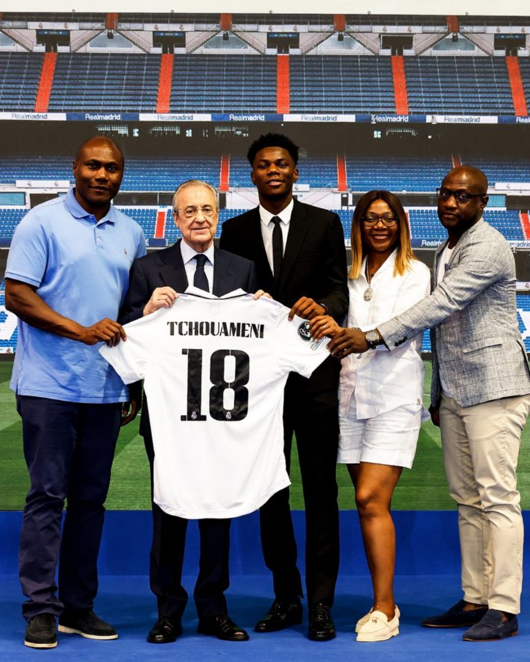 Aurélien Tchouaméni: «Es un sueño hecho realidad». «Cuando tienes hambre de títulos tienes que venir al Real Madrid»