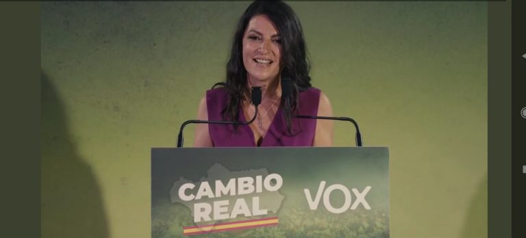 Andalucía| Olona: «Lo mejor está por llegar: VOX liderará la oposición», «partimos de un intento de ilegalización y hemos conseguido parar todos los golpes»