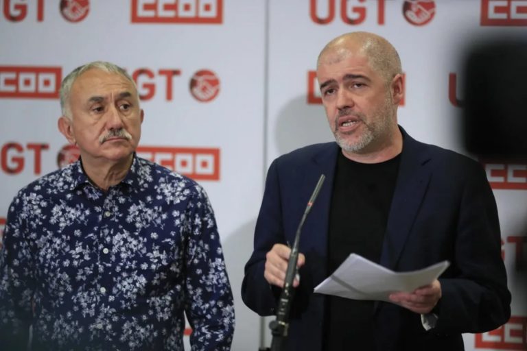 España| UGT y CCOO dicen que VOX es un peligro para sus ‘negocios’: «La intención de VOX es claramente torpedear la reforma laboral»