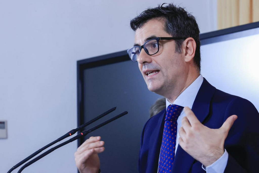 FOTOGRAFÍA. BARCELONA (ESPAÑA), 09.07.2022. El socialista Félix Bolaños García, el ministro de Presidencia del Gobierno de coalición socialcomunista de España. Efe