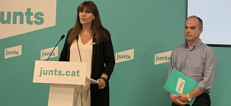 Cataluña| Borràs: «No voy a dimitir» y pido «no ser cómplices» de España