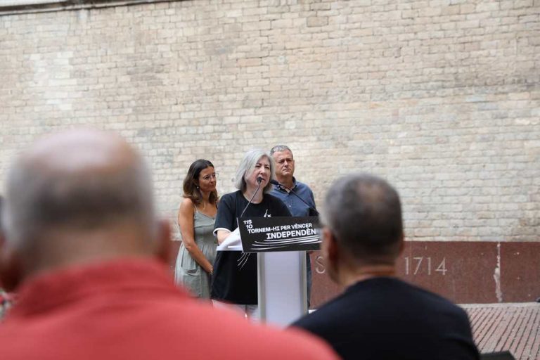 ANC: Aragonés no irá al aquelarre separatista del 11-S porque ERC ya no está implicado con la independencia