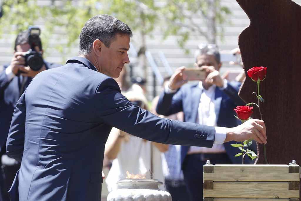 FOTOGRAFÍA. ERMUA (ESPAÑA), 10.07.2022. El presidente del Gobierno de coalición socialcomunista. Efe (1)