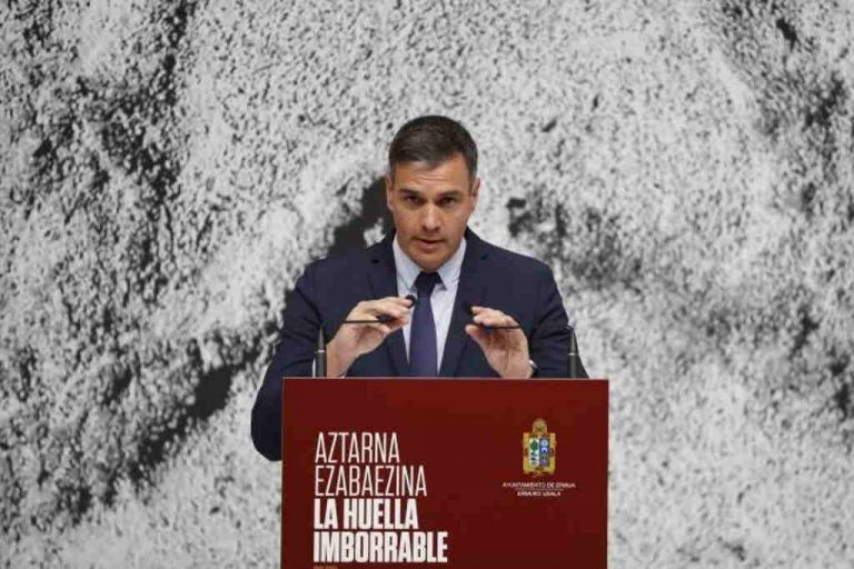 Terrorismo de ETA| Sánchez defiende una memoria colectiva con los valores de las víctimas