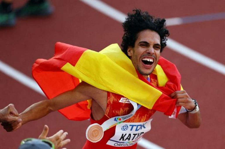 Mundiales de Atletismo| España vive otra jornada de sonrisas con el bronce del español Mohamed Katir en Eugene (EEUU)