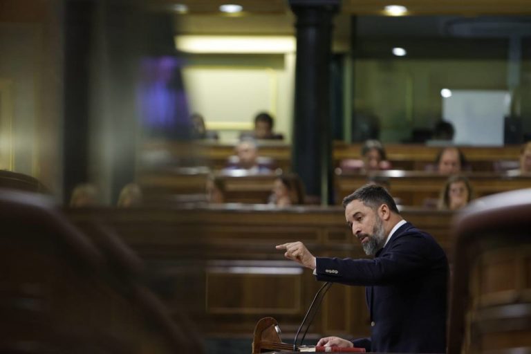 Debate sobre estado de la Nación| Abascal: «España necesita cuanto antes que se vaya». «La adversidad es usted, señor Sánchez»