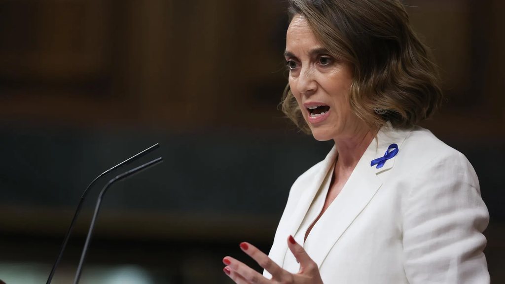 FOTOGRAFÍA. MADRID (ESPAÑA), 12.07.2022. La portavoz del PP, Cuca Gamarra, interviene durante el debate sobre el estado de la nación que comienzas. Efe