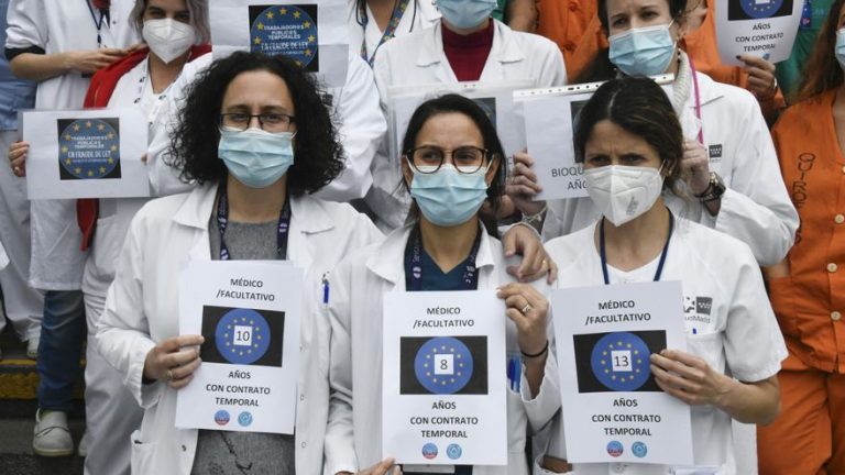 España| El Gobierno aprueba la ley que estabilizará a 67.000 sanitarios interinos
