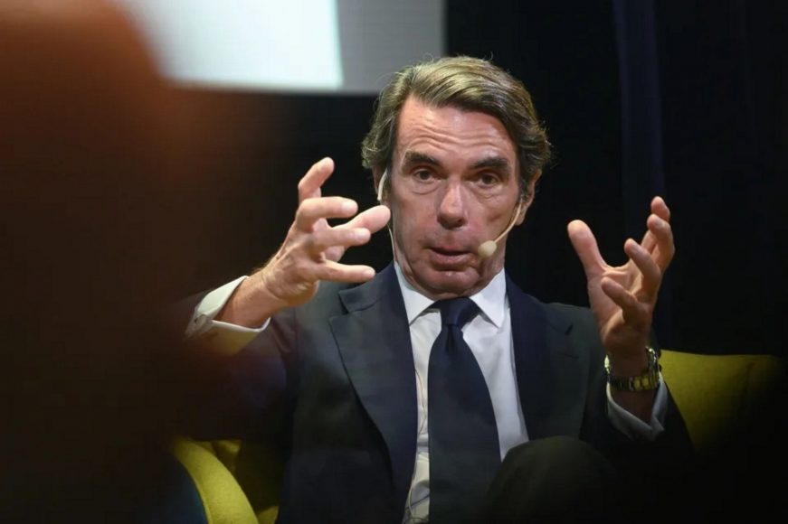 FOTOGRAFÍA. SANTANDER (ESPAÑA), 05.07.2022. El expresidente del Gobierno de España y del PP, José María Aznar. Efe