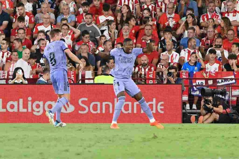 Liga España| El Real Madrid inicia con victoria sufrida la temporada 2022/2023 frente al Almería (1-2)