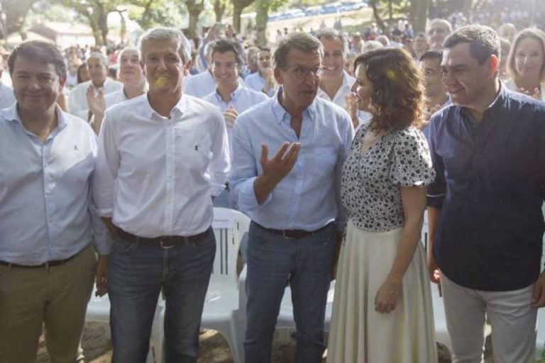 El PP vuelve a vulnerar la ley en campaña gallega