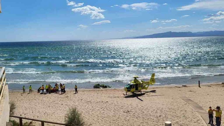 Fallece el menor de 15 años ingresado en estado crítico tras ahogarse en una playa de Salou (Tarragona)