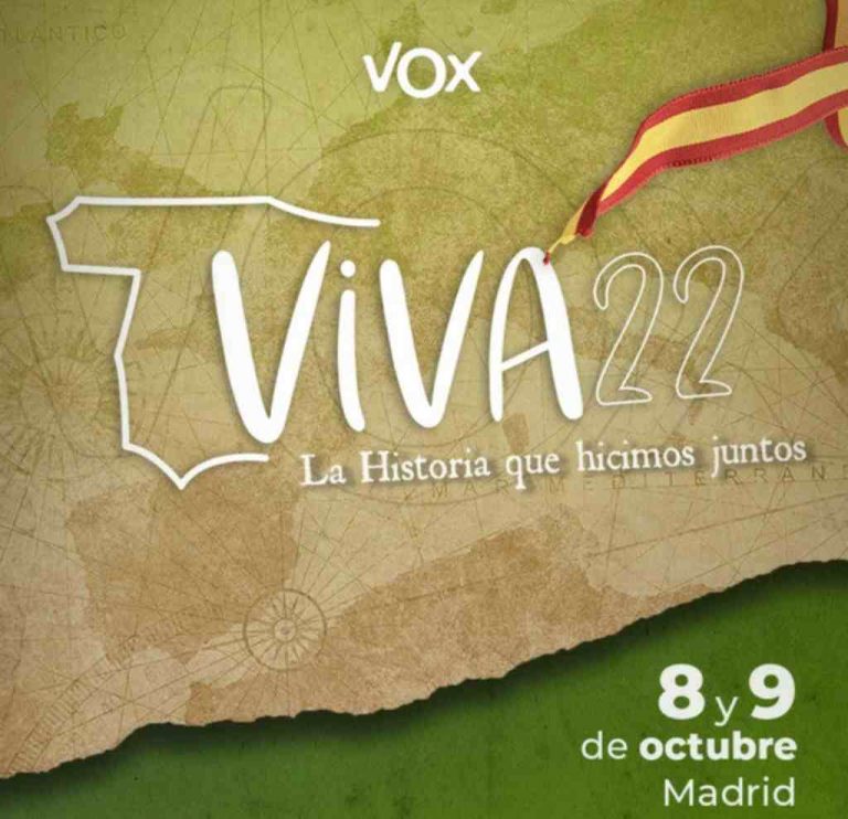 VOX apadrina al jurista Rafael Casanova en Barcelona como figura del VIVA 22 en Madrid