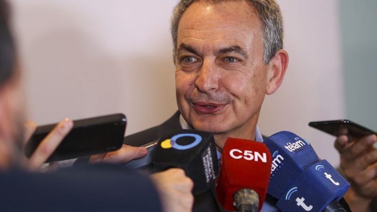 El socialista Zapatero pide un sistema global para Latinoamérica