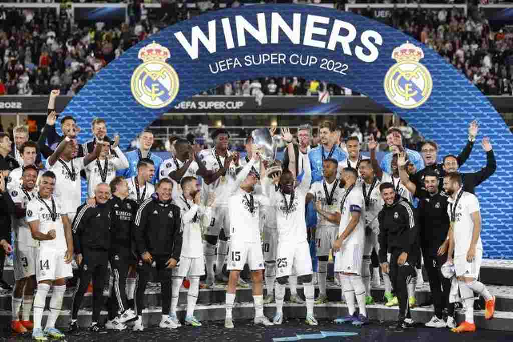 Real Madrid gana la Supercopa de Europea. Efe