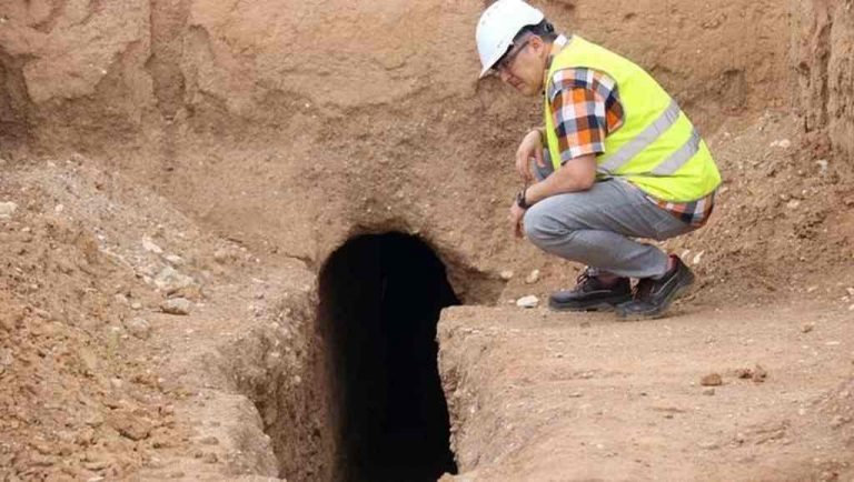 Las obras de un centro comercial en Sabadell dejan al descubierto el segundo acueducto subterráneo más importante de Cataluña