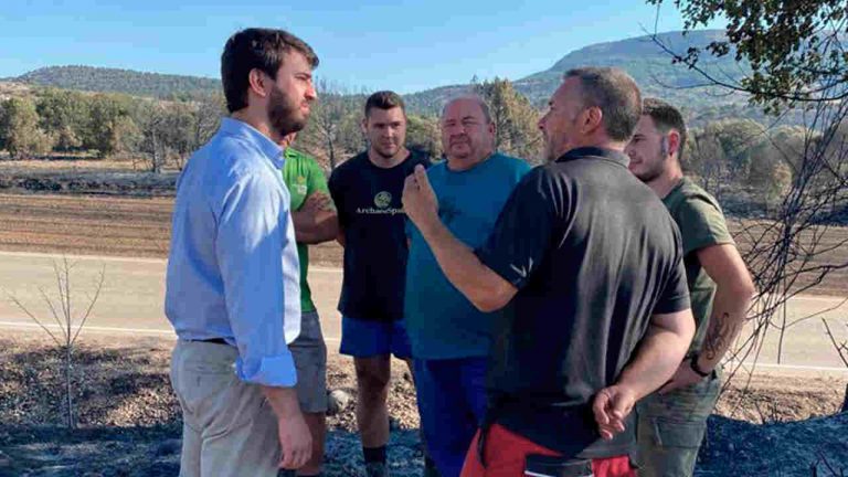 Juan García-Gallardo Frings y consejerías de VOX dan respuesta eficiente y rápida ante incendios en Castilla y León