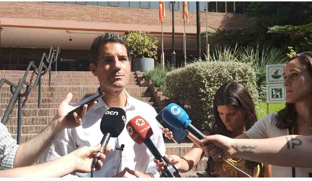 FOTOGRAFÍA. BARCELONA (ESPAÑA), 12.08.2022. el portavoz de Ciutadans Partit dela ciudadanía Ciudadanos (Cs) en el Parlamento de Cataluña, Ignacio de Loyola Martín Blanco (Nacho Martín Blanco). (Ñ Pueblo)