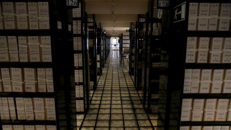 FOTOGRAFÍA. MADRID (ESPAÑA), 08.08.2022.vista general del Archivo Histórico Nacional del Reino de España. Efe