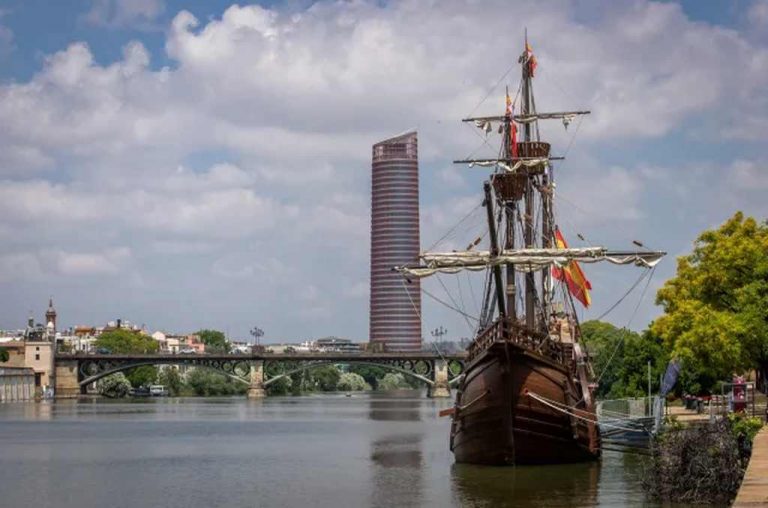 El rey preside el acto de los 500 años de la llegada de Juan Sebastián Elcano en Sanlúcar de Barrameda