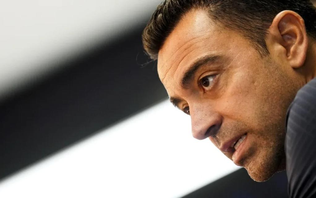 FOTOGRAFÍA. BARCELONA (ESPAÑA), 09.09.2022. El técnico del FC Barcelona, Xavi Hernández Creus, ofrece una rueda de prensa. Efe