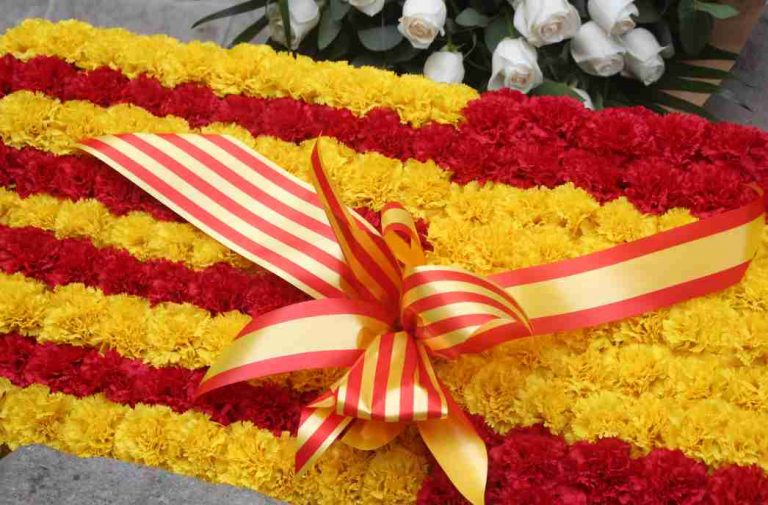 Fotografías de la Diada 2022 de la resistencia catalana al régimen separatista de Aragonés