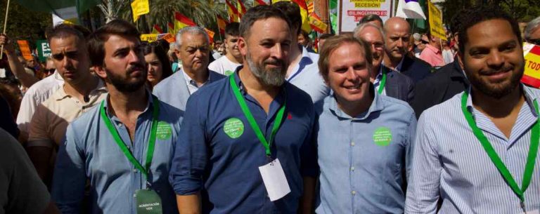 Abascal reclama la «restitución completa» de la libertad y garantía de derechos constitucionales en Cataluña