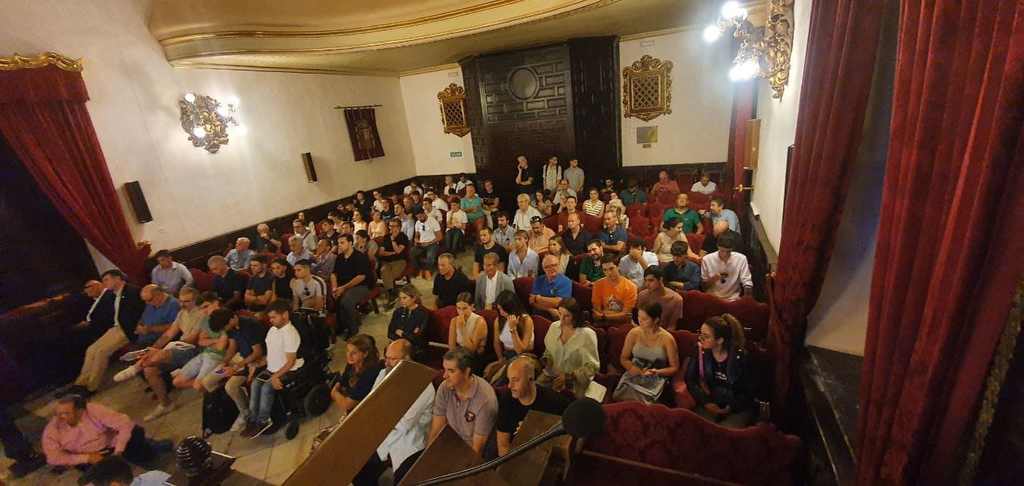 FOTOGRAFÍA. GRANADA (ESPAÑA), 15.09.2022. Conferencia de Macarena Olona en Granada. Ñ Pueblo (7)_
