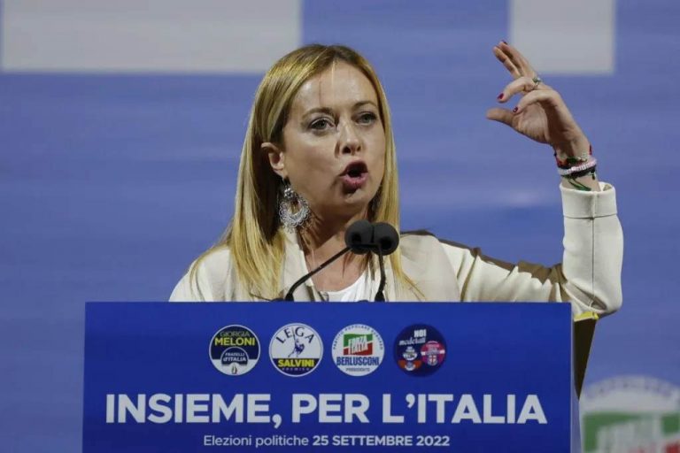La patriota antiglobalismo Giorgia Meloni preocupa en las cloacas corruptas y ‘progres’ de la UE