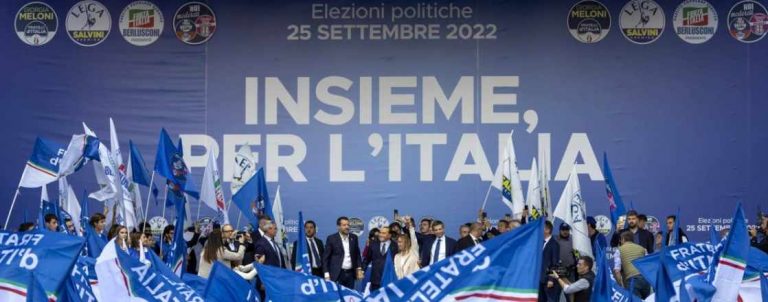 La patriota antiglobalista Giorgia Meloni se convertiría hoy en la primera mujer en llega al poder en Italia 